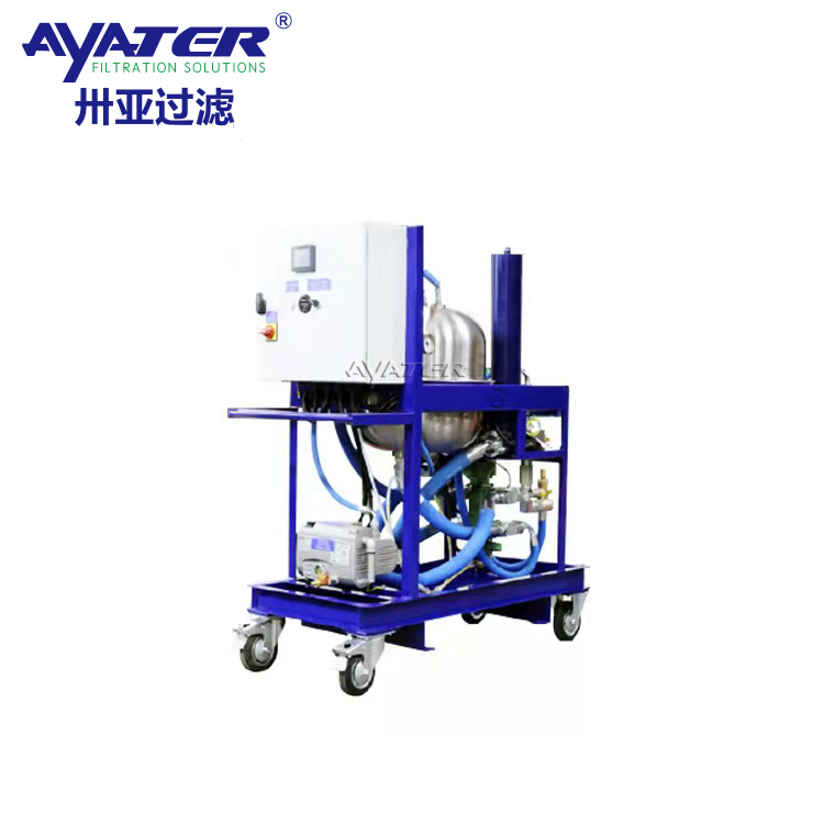 卅亞過濾HNP021R3移動(dòng)式油液凈化機(jī)真空凈油機(jī)