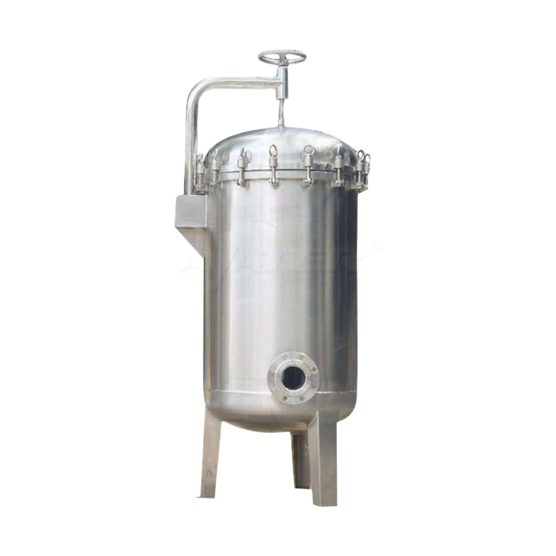 卅亞過濾|電鍍液乳膠工業廢水袋式過濾器 法蘭連接