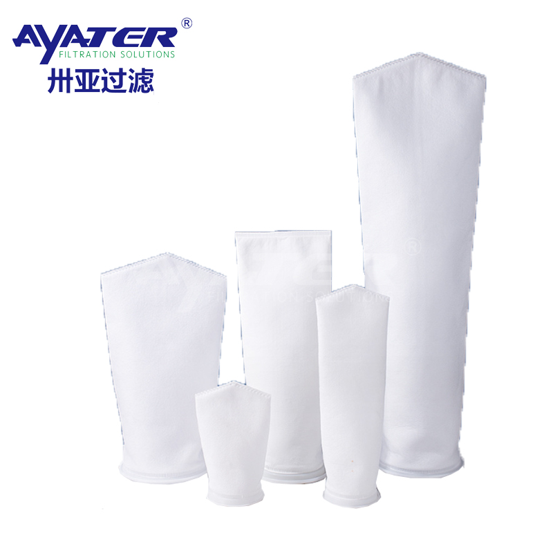 1號(hào)2號(hào)PE液體濾袋水濾葡萄酒離心機(jī)鋼環(huán)聚酯液體滌綸過(guò)濾袋